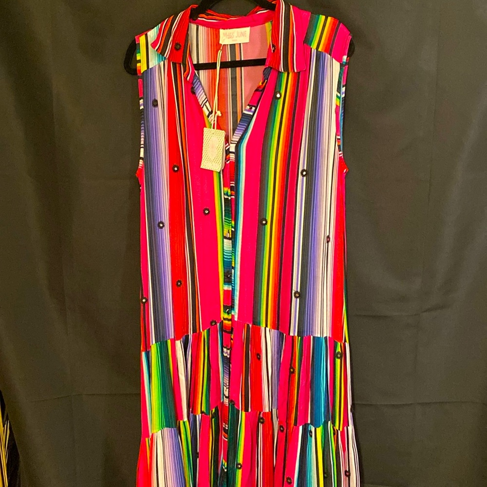 Miss June Colorado Maxi Dress NWT’S
